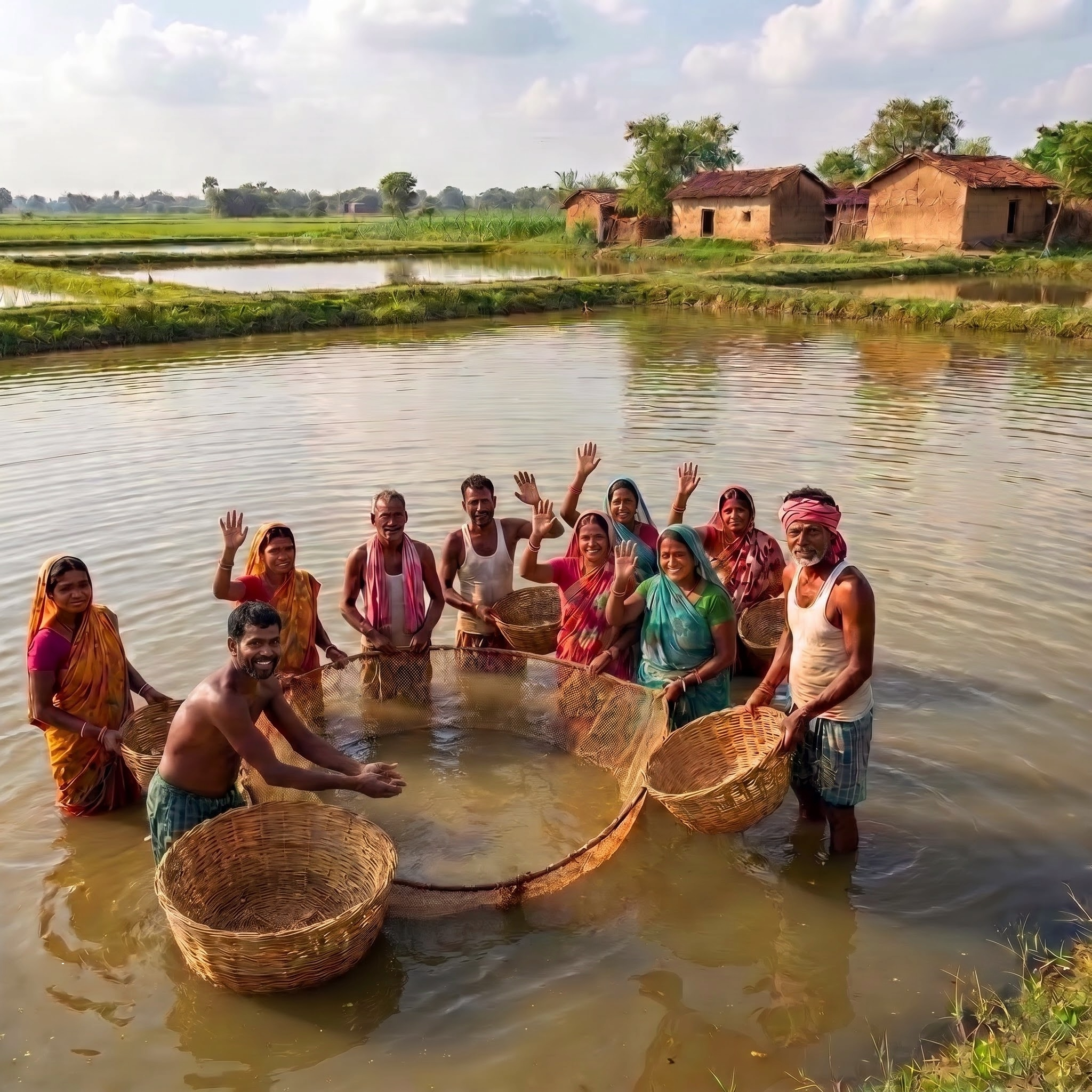 Direct from the heart of Bihar - Mithila Makhana procurement